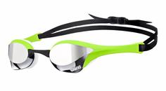 Очки для плавания Arena Cobra Ultra Mirror 1E032 зеленые/прозрачные (66)