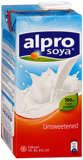 Напиток Alpro soya unsweetened без сахара без соли 1.8% 1 л