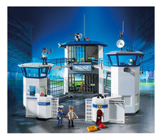 Игровой набор Playmobil PLAYMOBIL Штаб полиции с тюрьмой