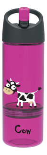Детская бутылочка CARL OSCAR 2 в 1 Cow фиолетовая