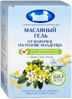 Масляный гель НАША МАМА от корочек на голове младенца, 30 мл (5130)