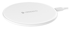 Беспроводное зарядное устройство Deppa Qi Fast Charger White