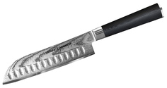 Нож Сантоку Samura Damascus SD-0094/G-10 Черный