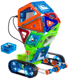 Конструктор магнитный Geosmart BONDIBON Марсоход на гусеничном ходу ВВ2319