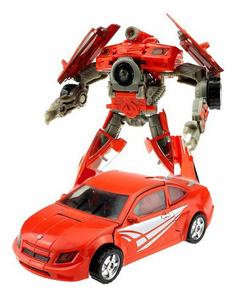 Игровой набор Трансформеры Joy Toy Робот-Трансформер собирается в спорткар L