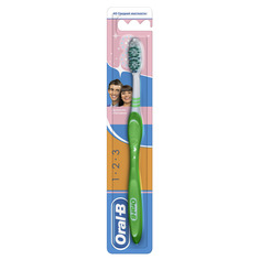 Зубная щетка Oral-B 3_Effect Деликатное отбеливание 40 средняя 1 шт