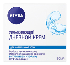 Крем для тела NIVEA Увлажняющий дневной Aqua Effect 50 мл