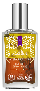 Масло для волос Zeitun Natural Cosmetic Oil Hair Root Strengthening 100 мл Зейтун