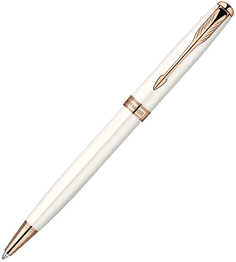Parker Sonnet Premium - Pearl PGT, шариковая ручка, M, BL