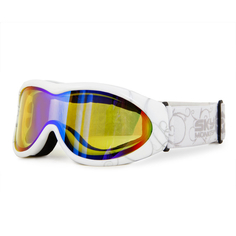 Горнолыжная маска Sky Monkey SR43 RV 2018 белая/прозрачная One Size