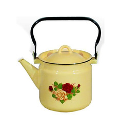 Чайник для плиты СТАЛЬЭМАЛЬ 1С25/С 2 л
