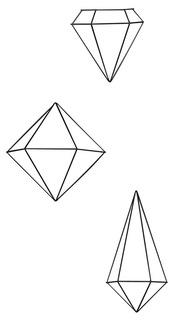 Декор для стен Prisma чёрный Umbra