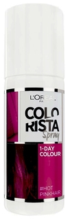 Краска для волос L’Oreal Paris Спрей Colorista Spray 1-Day 01 Hot Pink