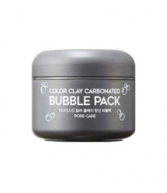 Маска для лица глиняная пузырьковая G9SKIN Color Clay Carbonated Bubble Pack 100мл Berrisom