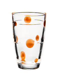 Набор стаканов LORAINE LR (х6) 24070 Оранжевый, прозрачный