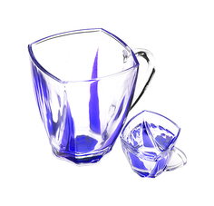 Набор стаканов LORAINE LR (х6) 24080 Прозрачный, синий