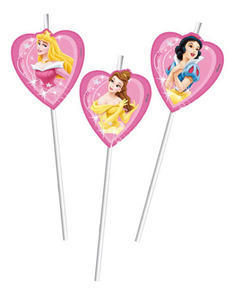 Соломка для напитков Принцессы Procos S.A. 6 штук