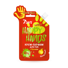 Крем-парфюм для рук Vilenta 7 Days Happy Hands "Hand in Hand" с Персиком 25 г