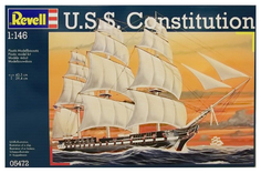Модель для сборки Revell 05472 USS Constitution 1:146