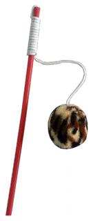 Игрушка для кошек PERSEILINE Дразнилка LOWCOST Шарик на веревке 40 см 65993