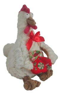 Мягкая игрушка Snowmen Петух с носком 21,6 см е96340