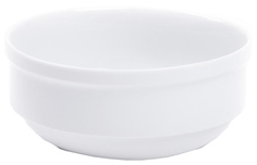 Одинарная миска для кошек и собак Artmiska, керамика, белый, 0.35 л
