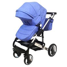 Коляска-трансформер Belecoo 2 в 1 Цвет синий