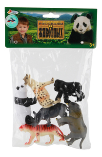 Игровой набор Животные Азии, 6 штук Играем вместе