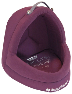 Лежак для животных Happy House Колыбель Luxsury Living пурпурный 4016-11
