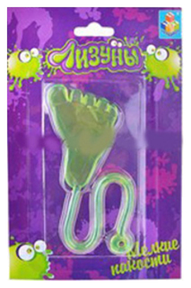 Лизун 1TOY Мелкие пакости Шлепок-Нога