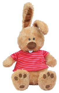 Мягкая игрушка Maxitoys Кролик Ушастик в Маечке, 25 см