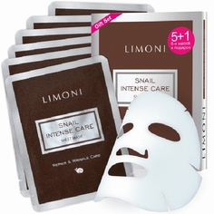 Маска для лица Limoni Snail Intense Care Sheet