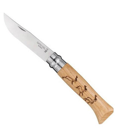 Туристический нож Opinel 001620 №8 Tradition Animalia Deer