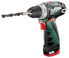 Аккумуляторная дрель-шуруповерт Metabo PowerMaxx BS Basic Set 60008088