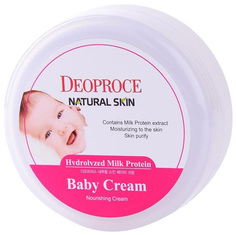 Крем детский питательный на молочных белках Deoproce Natural Skin Baby Cream, 100 г