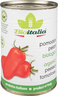 Томаты очищенные Bioitalia в томатном соке целые 400 г