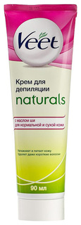 Крем для депиляции Veet Naturals c маслом Ши 90 мл