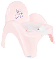 Горшок-стульчик детский Tega Baby Кролики розовый
