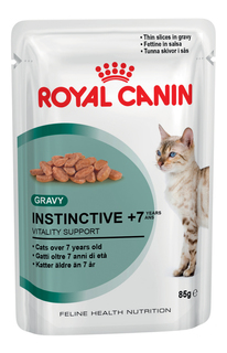 Влажный корм для кошек ROYAL CANIN Instinctive+7, мясо, 85г