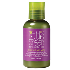 Шампунь и гель для тела, БЕЗ СЛЕЗ (60 мл) Little Green