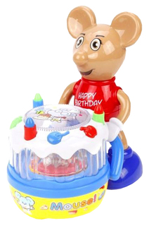 Интерактивная игрушка Наша Игрушка Мышонок-именинник от 3 лет