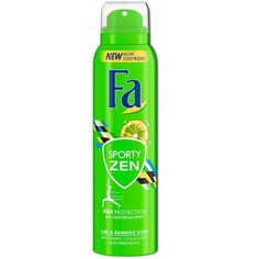 Дезодорант для женщин Fa "Sporty Zen" аэрозоль, с ароматом лайма и бамбука