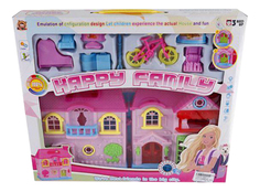 Игровой набор Shantou Gepai Вилла счастливая семья с аксессуарами KB99-6