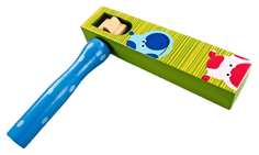 Интерактивная игрушка Mapacha Трещотка круговая зеленая/синяя 76433