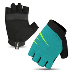 Перчатки для фитнеса Larsen 03-18 черно-голубые, XS