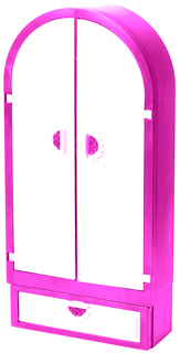 Мебель для кукол Огонек Шкаф Зефир ОГОНЕК.