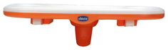 Столик для стульчика для кормления Chicco Polly 2в1 Оранжевый