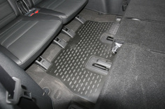 Коврики в салон Element для KIA Sorento, 2015, 3-й ряд, 1 шт. полиуретан