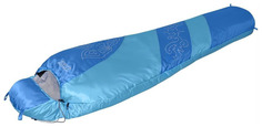 Спальный мешок Nova Tour Сахалин V2 голубой/синий, правый