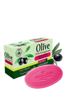 Оливковое мыло Herbolive с гранатом 90 гр